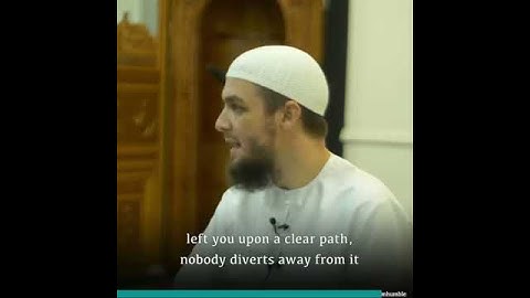 A clear path of Islam | Muhammad Tim Humble