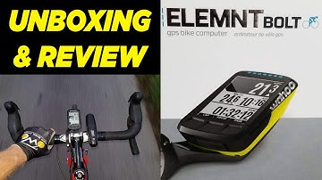 My New Cycling Computer | Wahoo ELEMNT BOLT Review & First Impressions