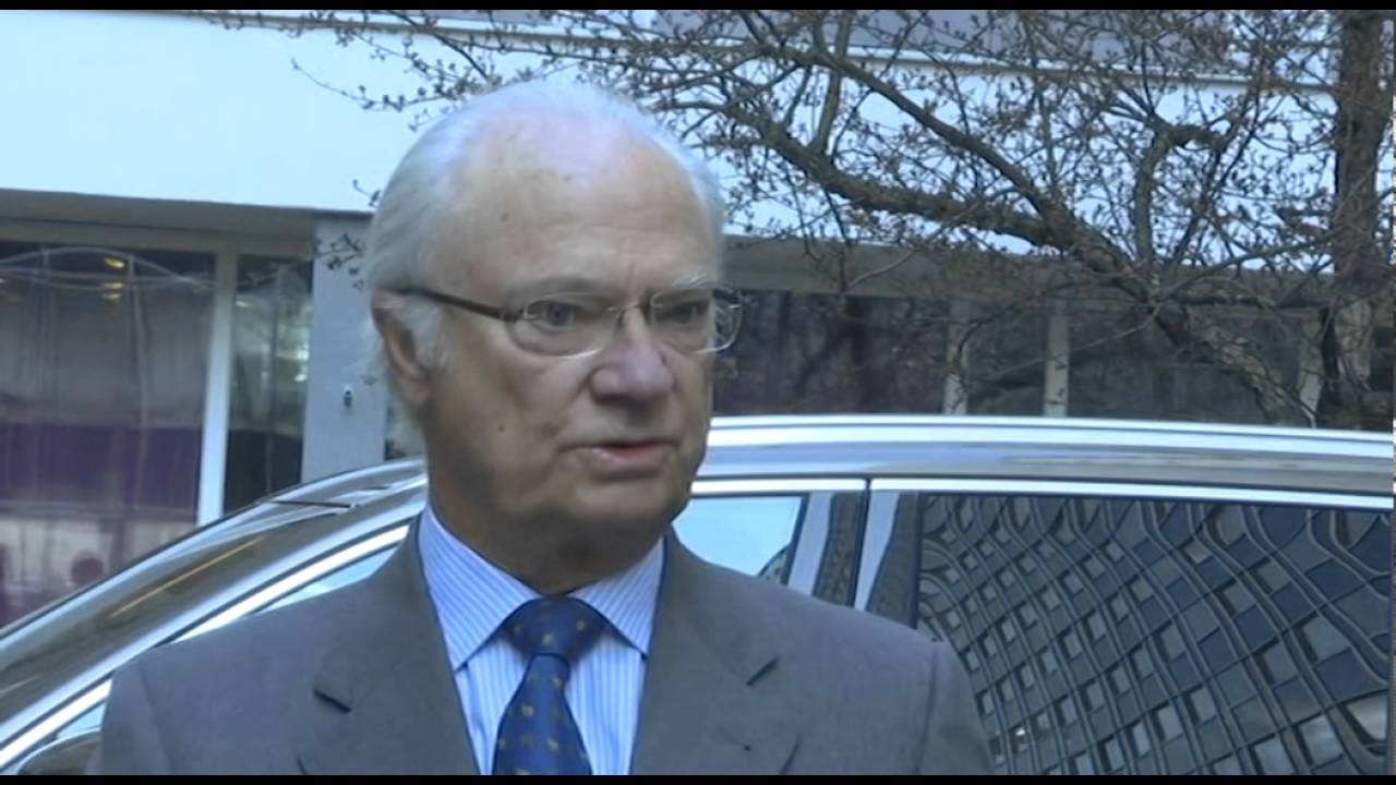 Kungens första ord om att bli farfar