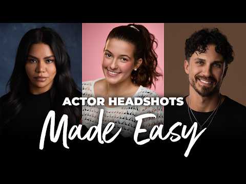 Actor Headshots Made Easy | With Jeff Carpenter