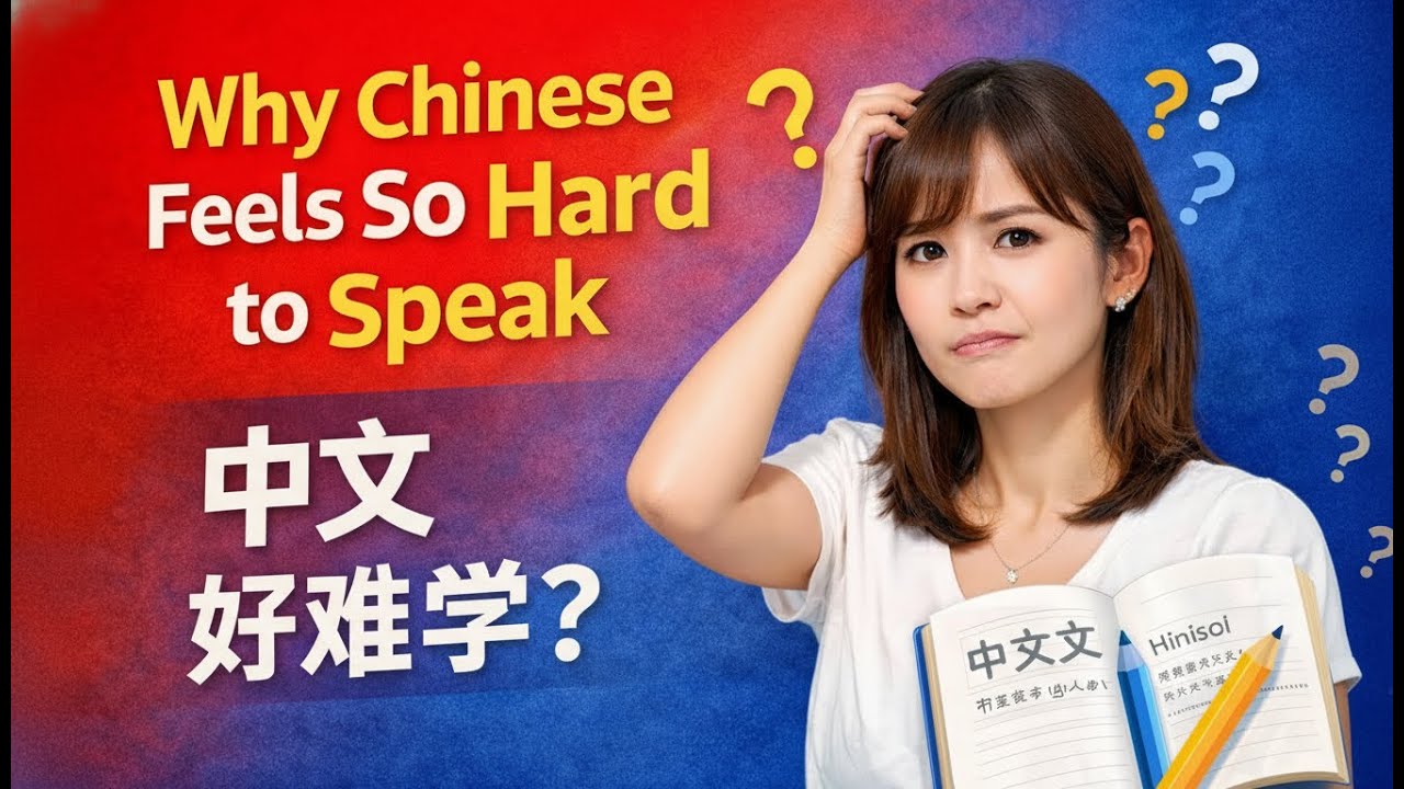 Why Chinese Feels So Hard to Speak|为什么中文这么难学?学了很久却还是不会说 - YouTube