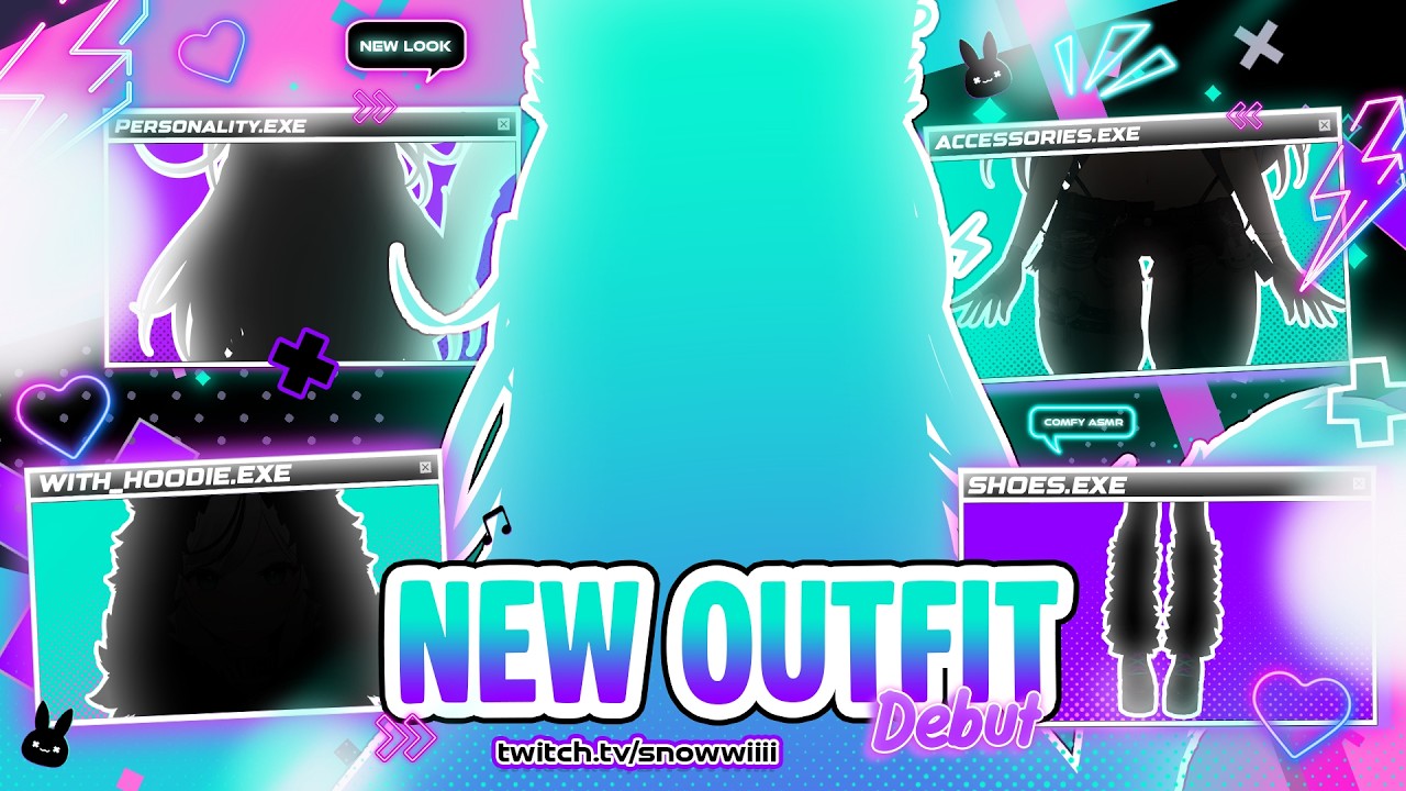 My NEW VTuber Model Reveal is Finally Here..🤍 Catgirl Outfit Debut Trailer!