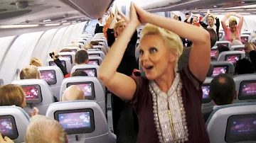 Surprise Dance on Finnair Flight to celebrate India's Republic Day