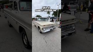 Matching-Numbers 1966 Chevrolet C10 Fleetside Pickup! SOLD AT BARRETT-JACKSON!