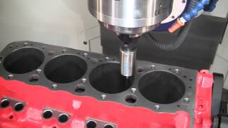 Combo 5axis CNC Cylinder Head & Block Machining center: The CENTROID A560 Port/Block