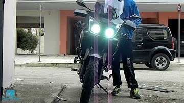 FR Custom Creations Suzuki DL650 V-Strom HID Xenon Projector