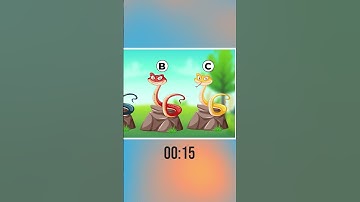 Con rắn nào độc nhất? CMT đáp án của bạn nhé  #dovuigiaitri #games #dovui #funny #doraemoncartoon