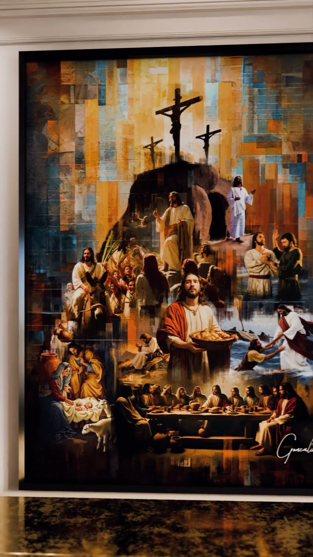 Vídeo de Quadro O Legado de Cristo - Monte Divino