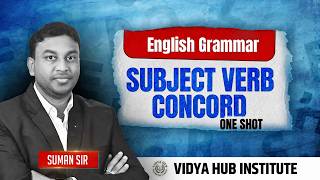 English Marathon | Subject Verb Concord |  Suman Sir ( Grammar Specialist)