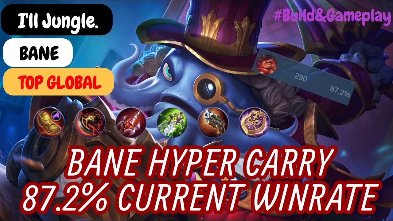 Bane Carry Bane Hyper Carry 87.2% Current Win Rate - Top Global Bane I'll Jungle ...