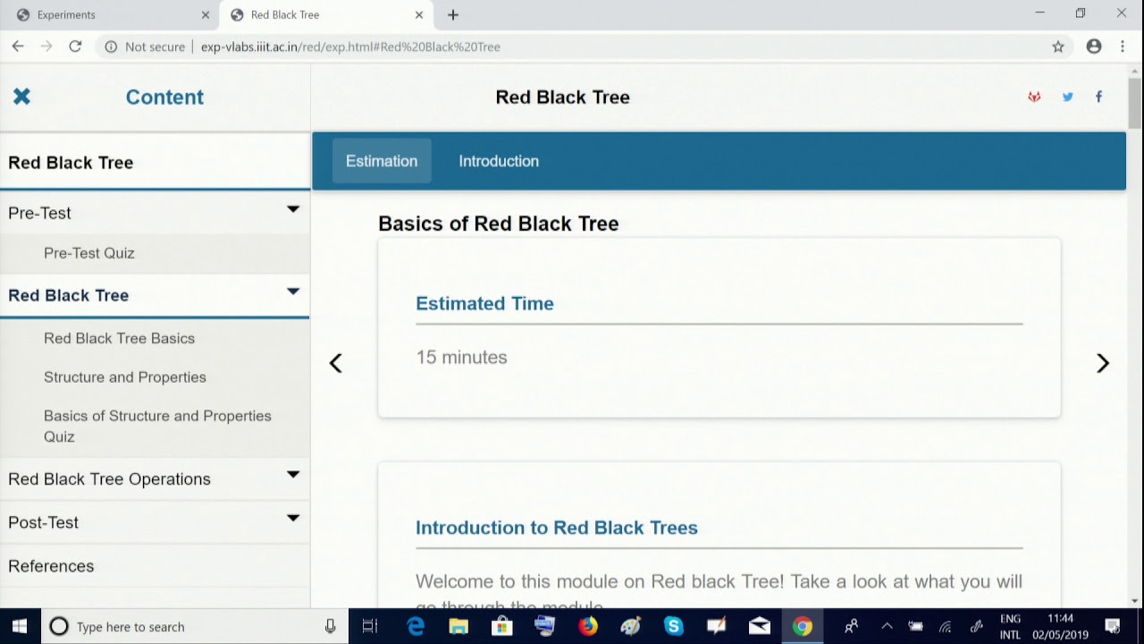 Red Black Tree Introduction - YouTube
