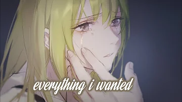 Nightcore - everything i wanted