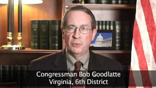Congressman Goodlatte talks about serving on the Education and the Workforce Committee