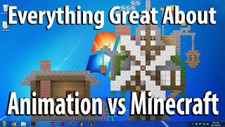 Everything Great About Animation vs Minecraft In 10 Minutes Or Less ...