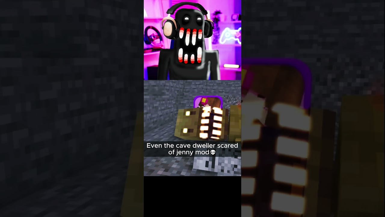 Man from the fog reacting cave dweller is scared of jenny🤣🤣💀