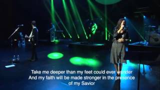 Video thumbnail of "Bryan & Katie Torwalt - Oceans [Hillsong] -  JCLA 2013"