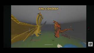 Monsterverse  addon new  KING GIDHORAH update look #minecraft 
