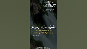 #قران #خالد الجليل #تلاوات #سورة الزمر #fyp #quran