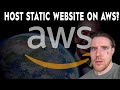 Host your static website on aws points to consider
