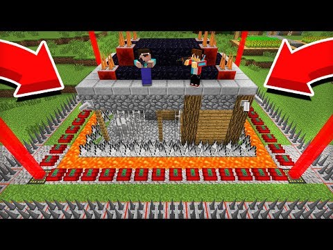 НУБ ДАК ПЛЕЙ ПОСТРОИЛ МНЕ САМЫЙ ЗАЩИЩЁННЫЙ ДОМ В МАЙНКРАФТ | Компот Minecraft