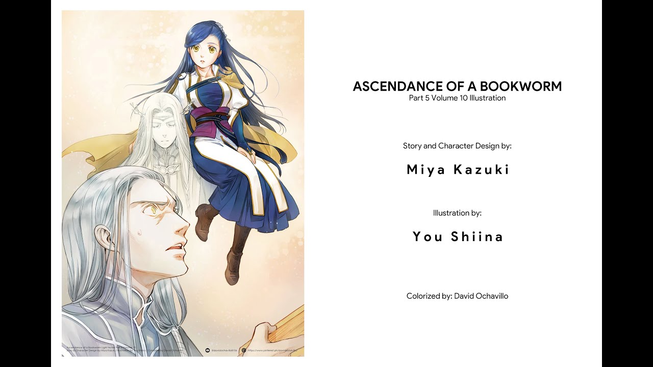 Coloring Ascendance of a Bookworm Light Novel Part 5 Volume 10