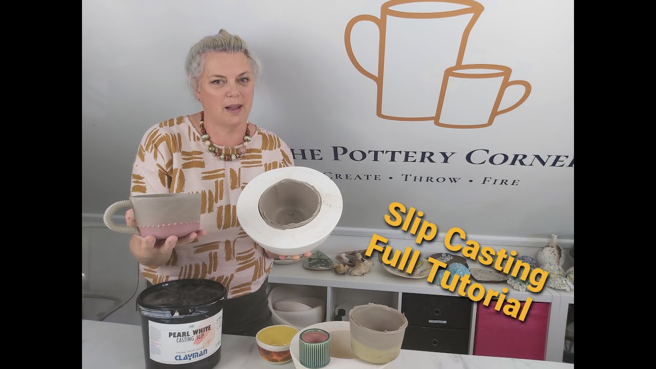 Совет по гончарному делу: литье функциональных форм методом шликера с использованием гипсовых фор...