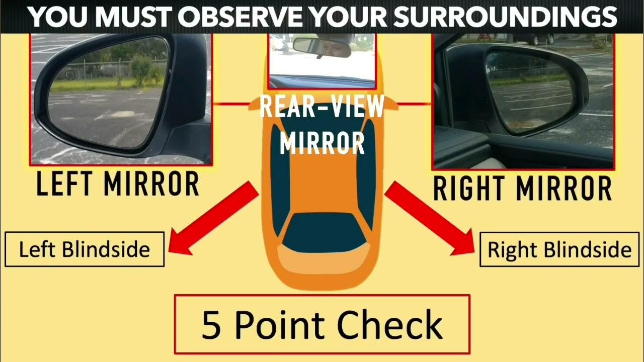 Driving Tip 5 Point Check Pass Driving Test YouTube