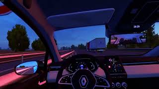 [Renault Clio MK5  MOD]  Euro Truck Simulator 2  From Bordeaux to Bayonne