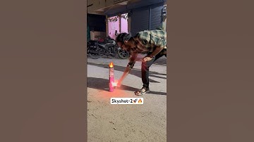 Rs 750/- Skyshot 🚀🔥 #skyshot #diwali #fireworks #crackers #travel #shorts #viralvideo #trending