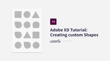 Adobe XD Tutorial for Beginners: Creating custom Shapes | UX/UI Design