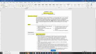 ResumeSpice Free Resume Review: Resume Review #7