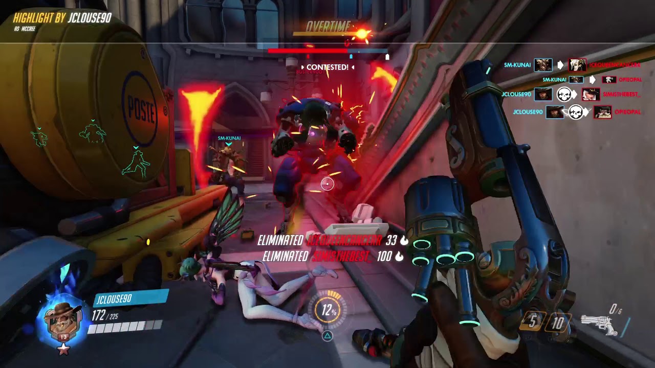 Overwatch Cleaning house* YouTube