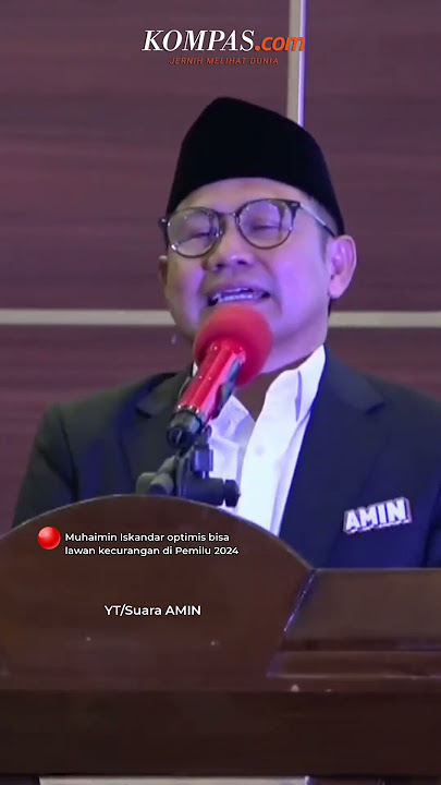 Cak Imin Optimis Bisa Lawan Kecurangan Pemilu 2024 #Shorts