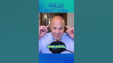 An Agentic AI Hurdle: Unstructured Data📊 - The Digital Analyst #podcast