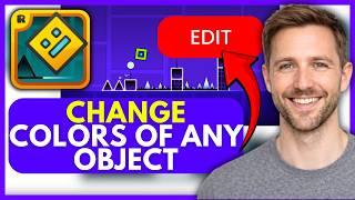 كيفية تغيير ألوان أي عنصر في لعبة Geometry Dash (بطريقة سهلة) 2026 screenshot 1