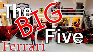 The BIG five - Ferrari models