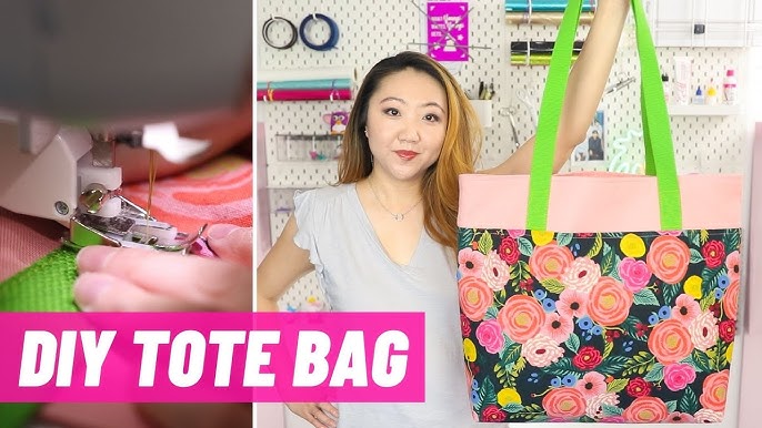 How to make Reversible Bag, DIY Eco Bag, Market Tote, Simple tote bag, 양면가방 만들기