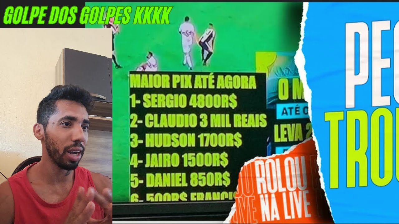 "Golpe do PIX nas Lives de Futebol AO VIVO – Cuidado! ⚠️"