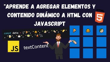 🧐 Inserta Contenido En Elementos HTML De Forma Dinámica 😎