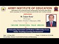 Online Principal Talk Series by Mr. Sanjeev Kumar : 07 Dec 2020