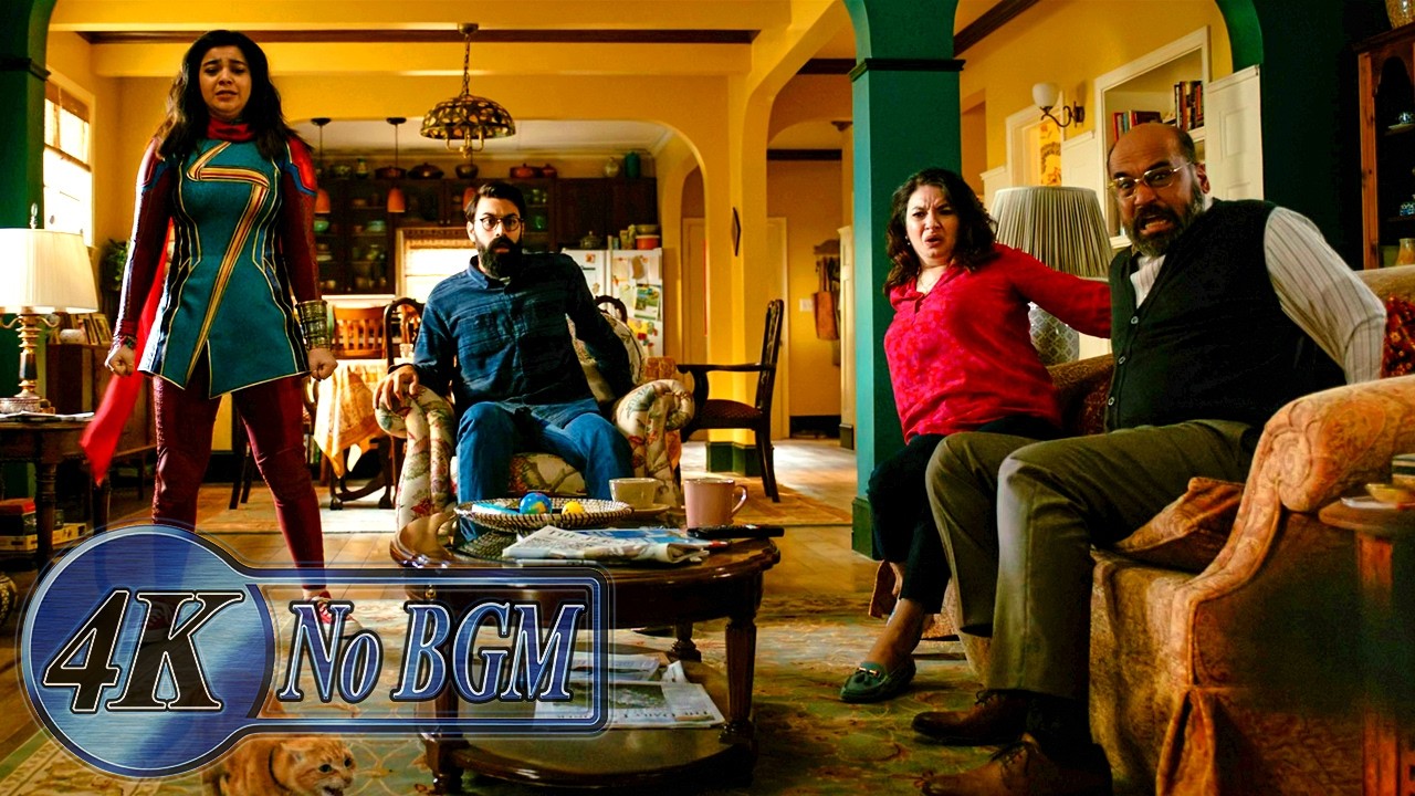 The Marvels' Wild Switch-Up Battle vs. The Kree Chaos Fight Scene [No BGM] | The Marvels