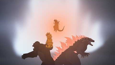 Godzilla x Kong SuperNova | Trailer Film Short Animation | Stick Nodes Animation
