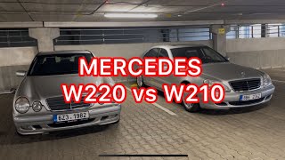 видео: Mercedes E-Class vs S-Class: чем отличается W210 от W220?  картинка: Mercedes E-Class vs S-Class: чем отличается W210 от W220?