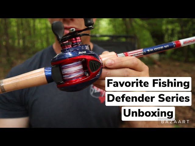 Favorite Fishing Rod Defender Series Unboxing!!!! Best looking Baitcaster  available. 