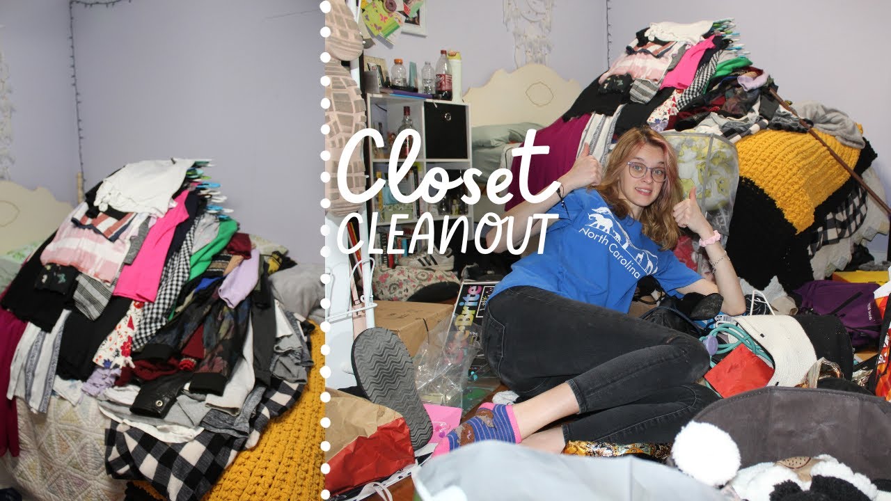 Closet Cleanout - YouTube