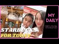 MY DAILY VLOG IN JAPAN | Starbucks for today🤣talo akooo…| sinigang na salmon sa miso