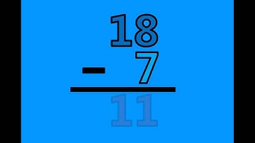 Math Subtraction Facts - Subtracting with 18