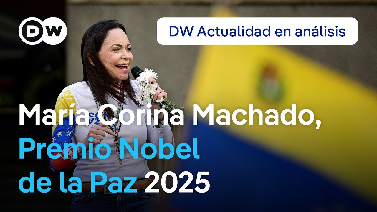 María Corina Machado recibe el Premio Nobel de la Paz por su lucha ...