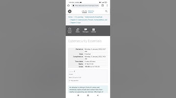 QUIZ-3 Cybersecurity Essentials CISCO full solution netacad.com