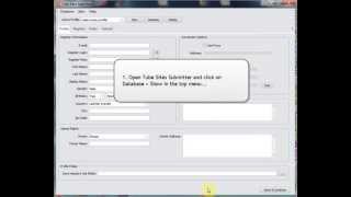 Details Tube Sites Submitter - Update Database Guide
